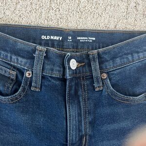 Old Navy Boy’s Original Taper slim fit Jeans - Dark Blue